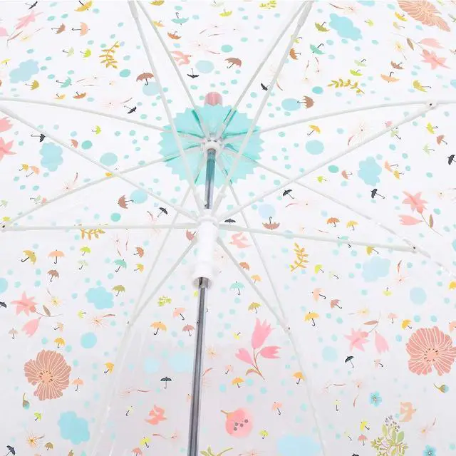 Alt view image 3 of 7 - DJECO Mommy & Me Umbrella Little Flowers - Adult Size, Safety Pink