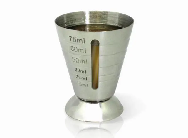 Main image of Vin Bouquet Jigger 75/15ml, Stainless Steel, Silver, 75/15 ml