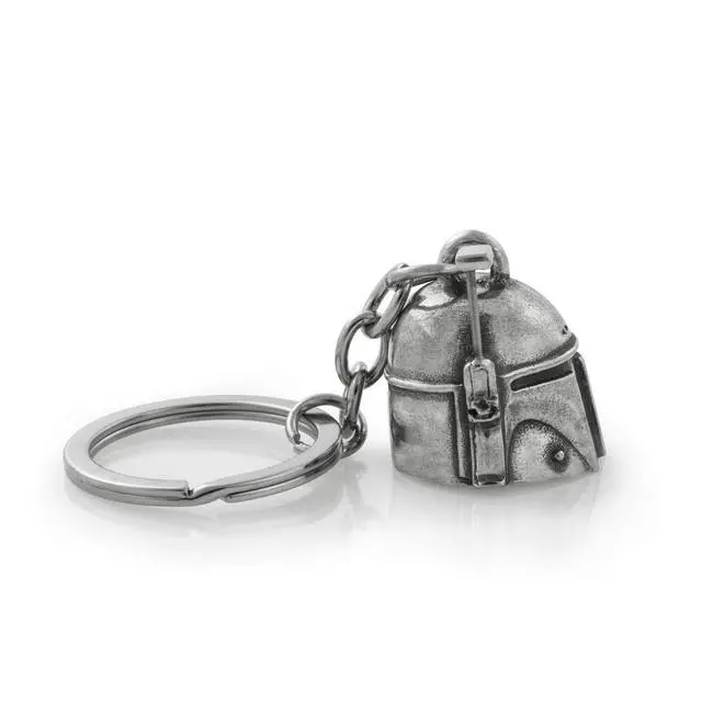 Alt view image 2 of 5 - Royal Selangor Hand Finished Star Wars Collection Pewter Boba Fett Keychain Gift
