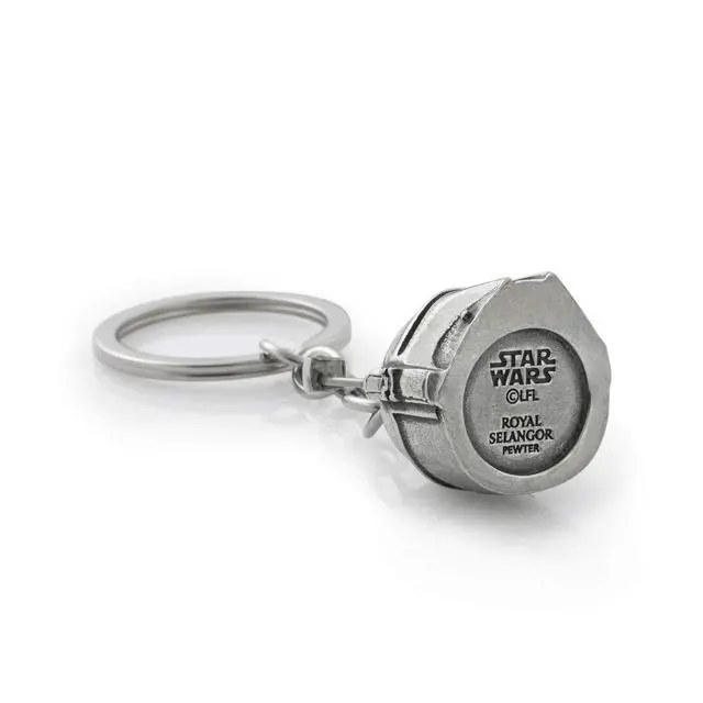 Alt view image 5 of 5 - Royal Selangor Hand Finished Star Wars Collection Pewter Boba Fett Keychain Gift