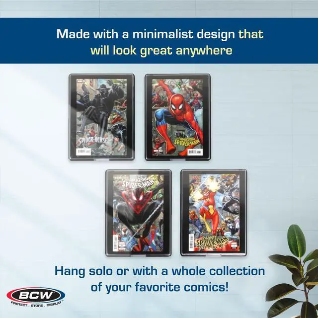 Alt view image 4 of 7 - BCW Comic Frame with UV Protection | Modern Age Display Case | Comic Book Holder (1 Pack)