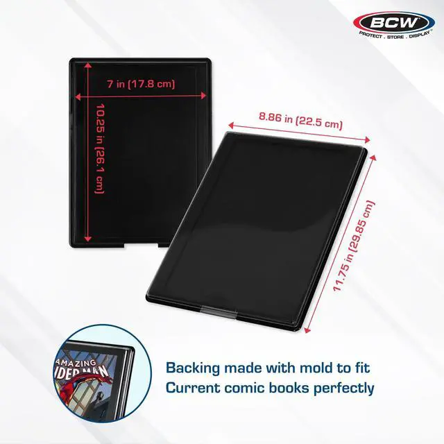 Alt view image 3 of 7 - BCW Comic Frame with UV Protection | Modern Age Display Case | Comic Book Holder (1 Pack)