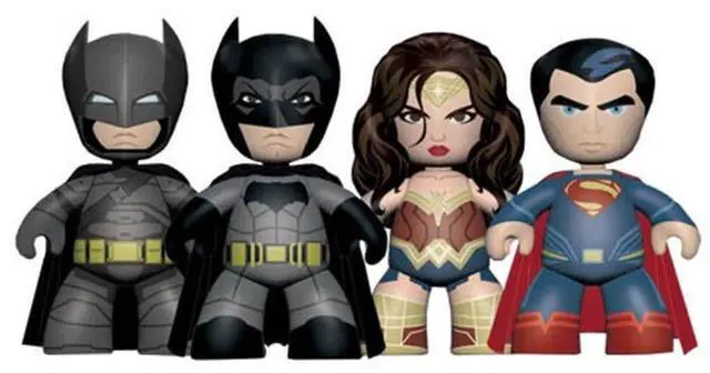 Main image of Batman v Superman Mez-Itz 2-Inch Mini-Figures 4-Pack