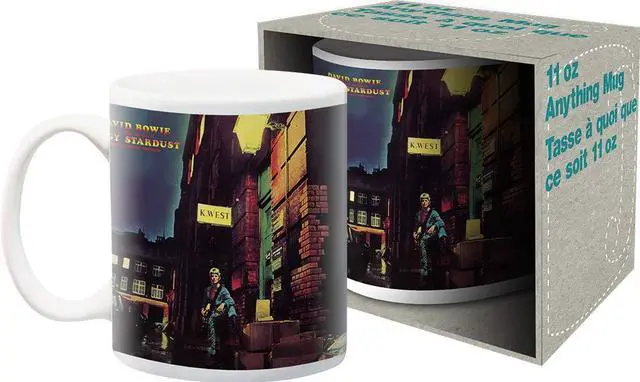 Main image of AQUARIUS David Bowie Ziggy 11 oz Boxed Ceramic Mug