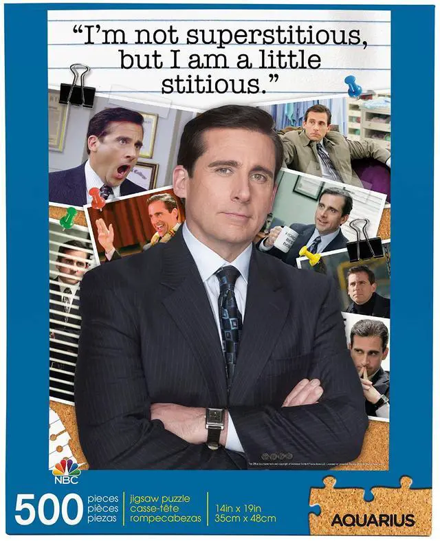 Main image of AQUARIUS The Office Michael Quote Scott 500 Piece Jigsaw Puzzle