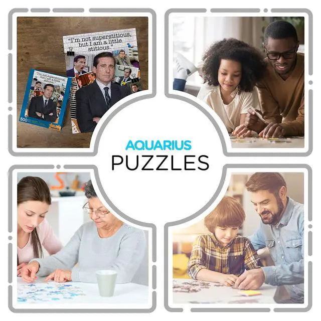 Alt view image 4 of 7 - AQUARIUS The Office Michael Quote Scott 500 Piece Jigsaw Puzzle