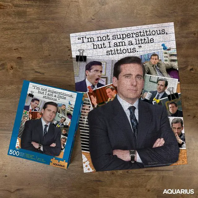 Alt view image 3 of 7 - AQUARIUS The Office Michael Quote Scott 500 Piece Jigsaw Puzzle