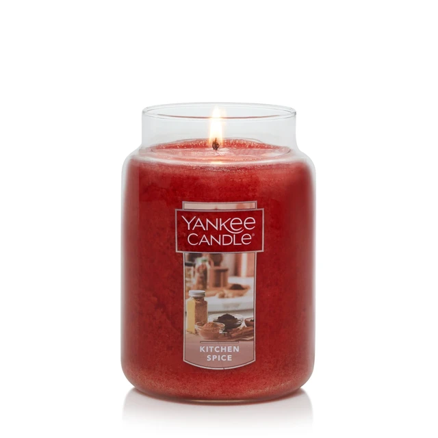 Alt view image 3 of 4 - Yankee Candle Kitchen Spice Scented Classic 22oz Large Jar Single Wick Over 110 Hours of Burn Time Ideal for Home Celebrations Gifting