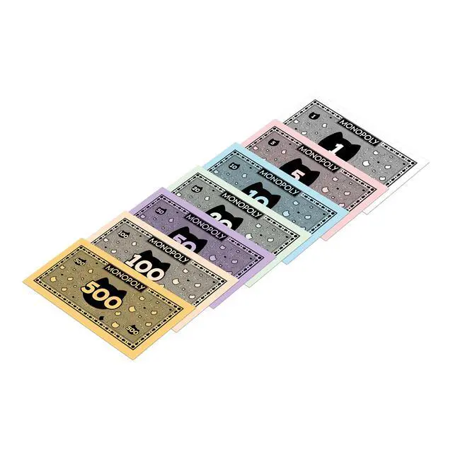 Alt view image 6 of 6 - Cats Monopoly Board Game English Edition, Play with Your Favourite felines with Bespoke Tokens and Trade Your Way to Success, Fun Family Board Game for Ages 8 and up