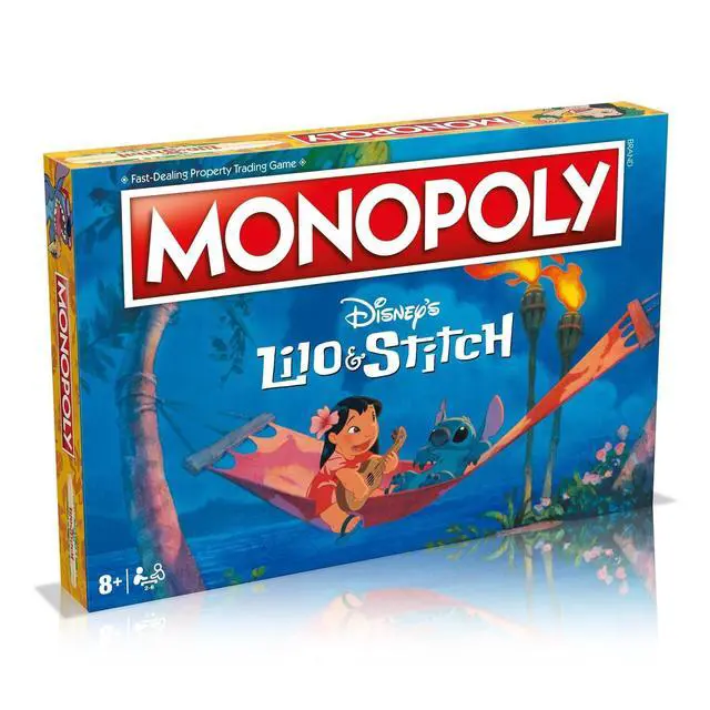 Alt view image 2 of 6 - Winning Moves Disney Lilo and Stitch Monopoly Board Game, Embark on an Out of This World Journey with Lilo, Stitch, Nani, Jumba and Many More, Gift for Ages 8 Plus, Blue - Packaging May Vary