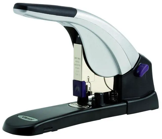 Main image of Rexel Mercury Stapler, 120 Sheet Capacity, Metal Body, Includes Staples, Silver and Black, 2100922