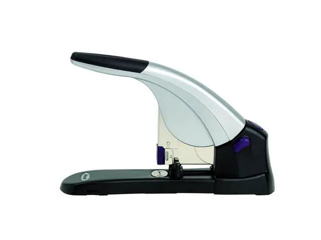 Alt view image 2 of 5 - Rexel Mercury Stapler, 120 Sheet Capacity, Metal Body, Includes Staples, Silver and Black, 2100922