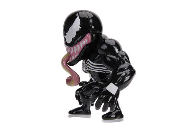 Alt view image 2 of 5 - Jada Toys Marvel Spider-Man Venom Metals Die-Cast Collectible Toy Figure, 4", Black with Slime