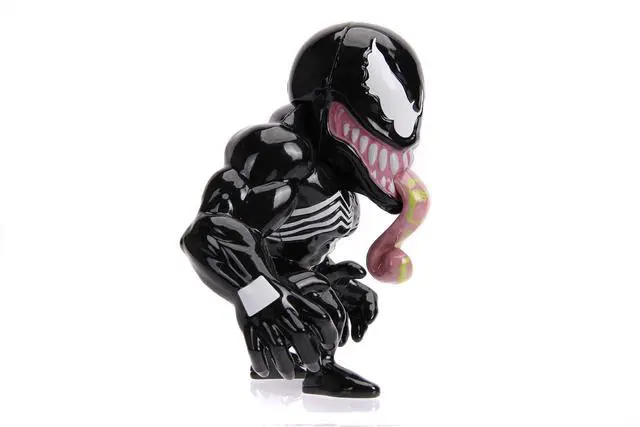 Alt view image 4 of 5 - Jada Toys Marvel Spider-Man Venom Metals Die-Cast Collectible Toy Figure, 4", Black with Slime