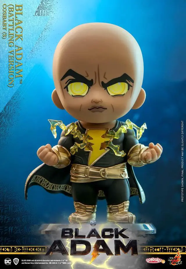 Alt view image 2 of 3 - (Hot Toys) Kos Baby COSB991 Black Adam (Battle Version) Size S, Non-Scale Figure, Height Approx. 4.3 inches (11 cm)