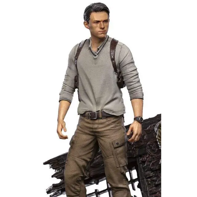 Alt view image 2 of 7 - Statue Nathan Drake (Deluxe) 1/10 - Uncharted (Movie) - Art Scale - Iron Studios