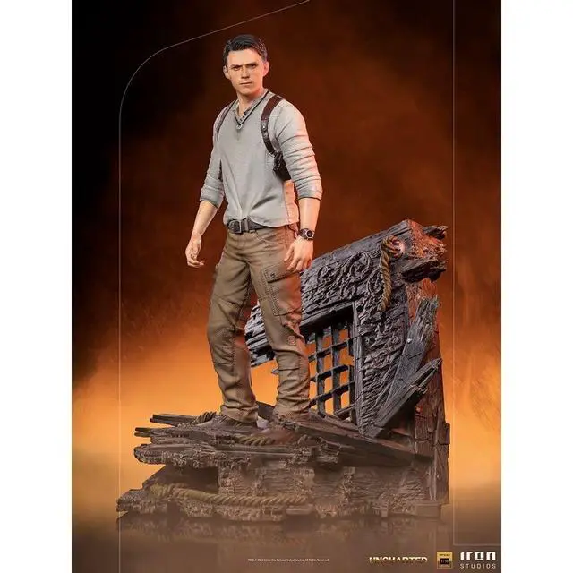 Alt view image 3 of 7 - Statue Nathan Drake (Deluxe) 1/10 - Uncharted (Movie) - Art Scale - Iron Studios