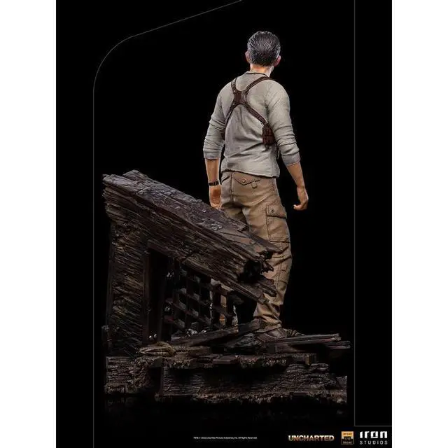 Alt view image 7 of 7 - Statue Nathan Drake (Deluxe) 1/10 - Uncharted (Movie) - Art Scale - Iron Studios