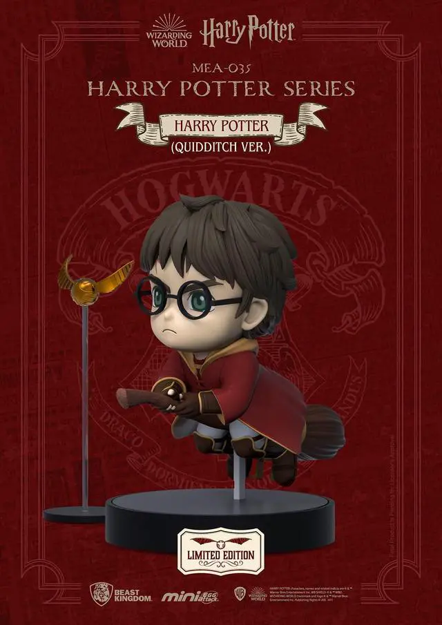 Alt view image 3 of 4 - Beast Kingdom Harry Potter MEA-035 (Limited Edition Quidditch Version) Mini Egg Attack Figure, Multicolor