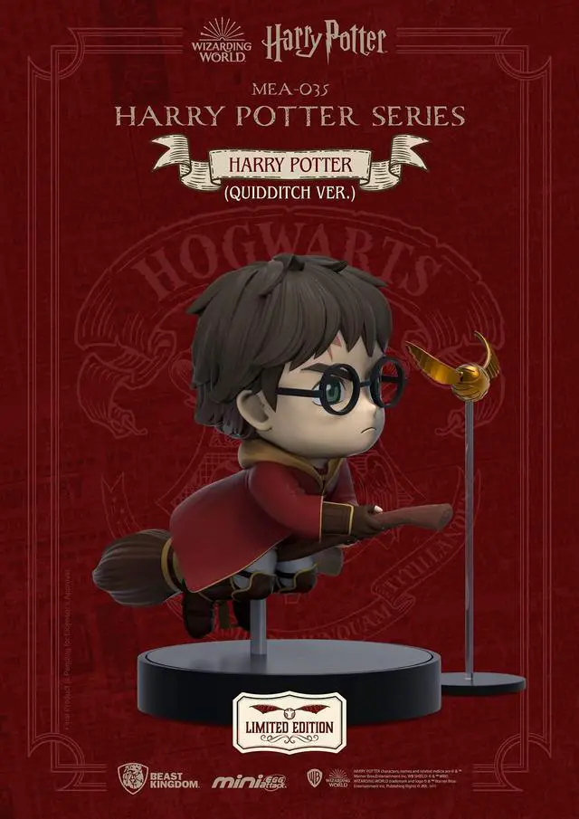 Alt view image 4 of 4 - Beast Kingdom Harry Potter MEA-035 (Limited Edition Quidditch Version) Mini Egg Attack Figure, Multicolor