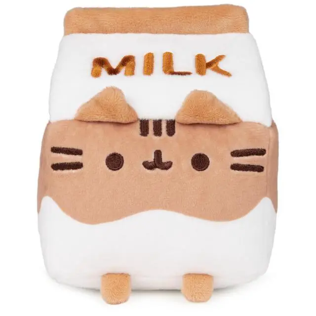 Alt view image 2 of 6 - GUND Pusheen Chocolate Milk Sip 6-Inch Plush Toy for Ages 8+