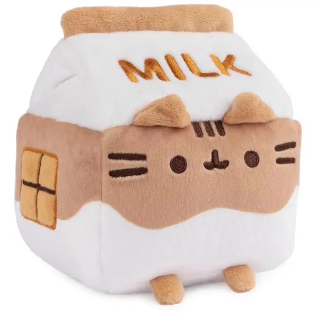 Alt view image 3 of 6 - GUND Pusheen Chocolate Milk Sip 6-Inch Plush Toy for Ages 8+