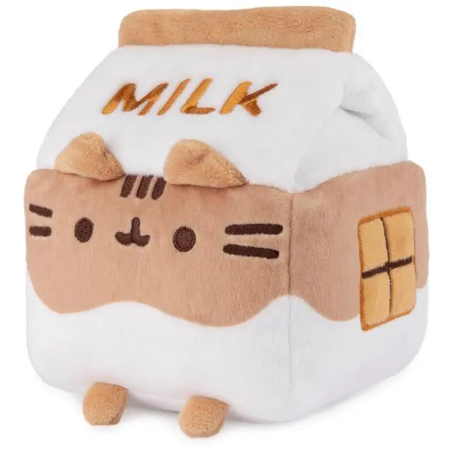 Alt view image 4 of 6 - GUND Pusheen Chocolate Milk Sip 6-Inch Plush Toy for Ages 8+