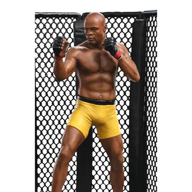 Alt view image 2 of 7 - Anderson 'Spider' Silva Deluxe Signed Art Scale 1/10 by Iron Studios