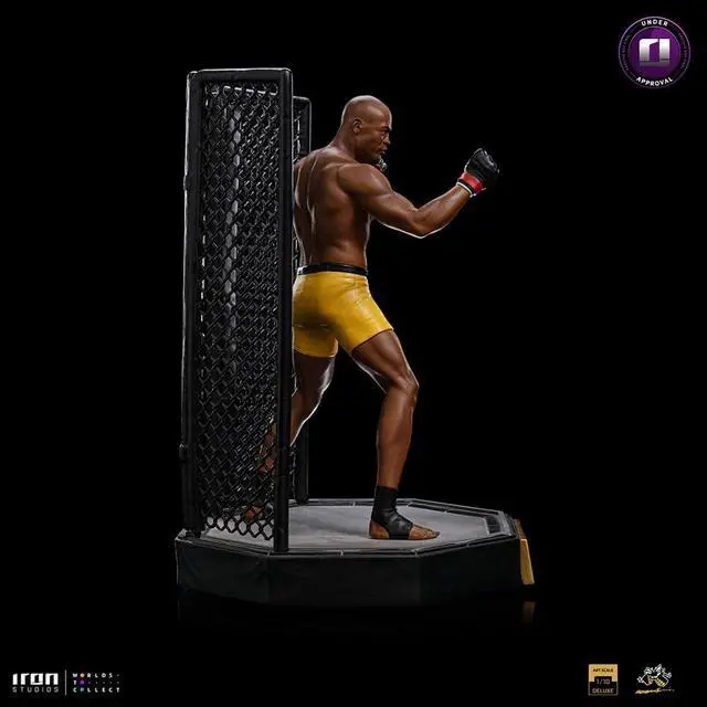 Alt view image 7 of 7 - Anderson 'Spider' Silva Deluxe Signed Art Scale 1/10 by Iron Studios