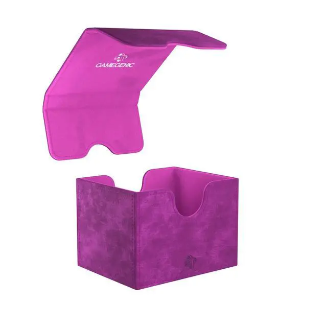 Alt view image 5 of 5 - GameGenic Deck Box Sidekick XL Purple 100CT Durable and Sturdy TCG, OCG, CCG Card Storage Compatible with Pokemon, Yugioh, Commander, and MTG Magic: The Gathering Cards