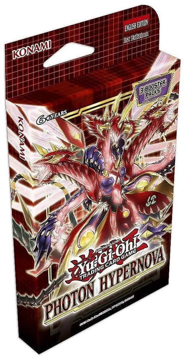 Main image of YU-GI-OH! Photon Hypernova - Special 3-Pack Tuckbox, Red