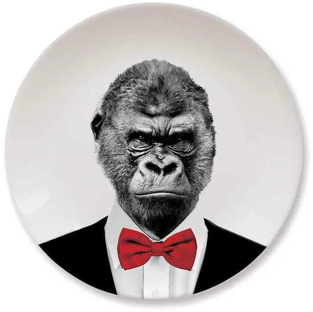 Main image of Mustard Wild Dining - Gorilla - Fun Dunner Plates