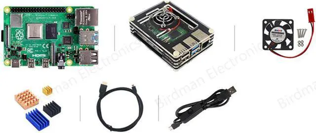 Main image of Raspberry Pi 4B python suite 8GB Cardless standard set