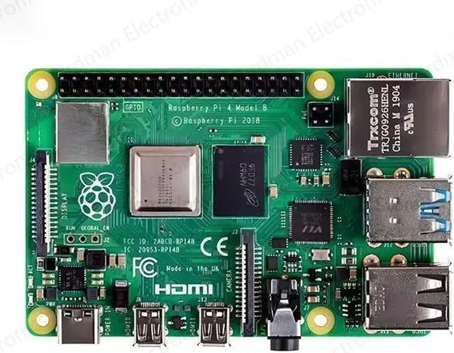 Alt view image 4 of 5 - Raspberry Pi 4B python suite 8GB Touch Screen Kit