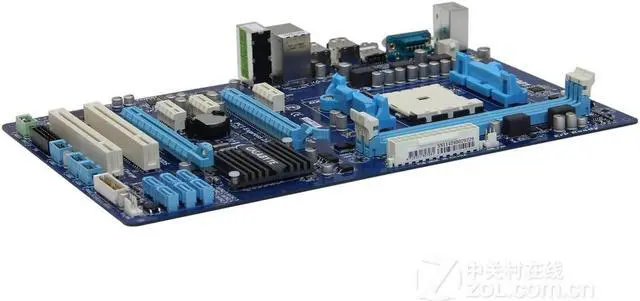 Alt view image 4 of 5 - GIGABYTE GA-A55-S3P(rev.1.0/rev.1.2/rev.2.0) Socket FM1 AMD A55 DDR3 64GB ATX
