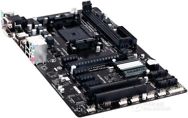 Alt view image 2 of 3 - GIGABYTE F2A58-DS3 Socket FM2/FM2+ AMD A58 DDR3 64GB ATX
