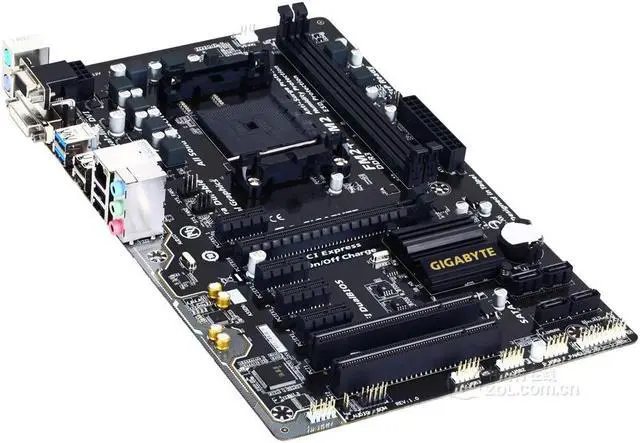 Alt view image 2 of 3 - GIGABYTE F2A68H-DS3(rev.1.0) Socket FM2+ AMD A68H DDR3 64GB ATX