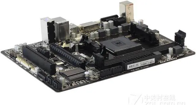 Alt view image 4 of 4 - GIGABYTE F2A88XM-DS2(rev.3.x) Socket FM2/FM2+ AMD A88X DDR3 64GB Micro ATX