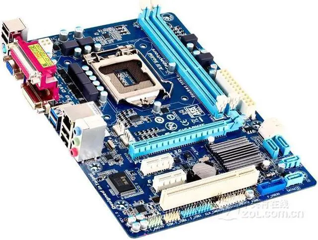 Alt view image 2 of 4 - GIGABYTE GA-B75M-D3V(rev.1.0) LGA 1155 Intel B75 DDR3 16GB Micro ATX