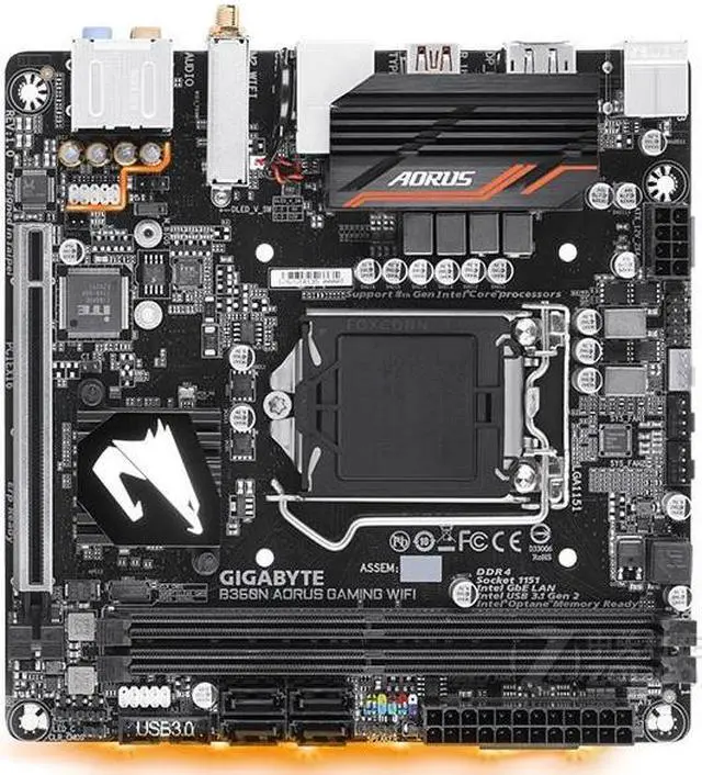 Main image of GIGABYTE B360N GAMING WIFI LGA 1151 Intel B360 DDR4 32GB Mini-ITX