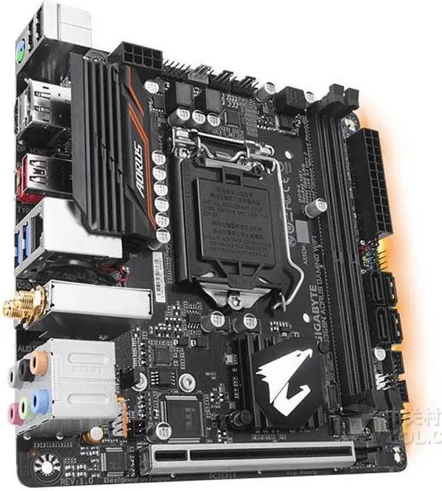 Alt view image 3 of 4 - GIGABYTE B360N GAMING WIFI LGA 1151 Intel B360 DDR4 32GB Mini-ITX