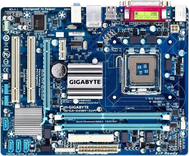 Main image of GIGABYTE GA-G41MT-S2PT LGA 775 Intel G41 DDR3 8GB Micro ATX