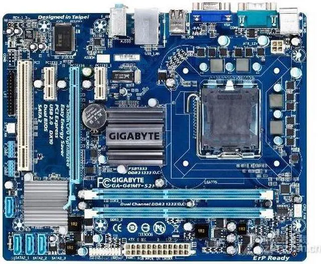 Main image of GIGABYTE GA-G41MT-S2P LGA 775 Intel G41 DDR3 8GB Micro ATX