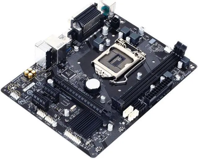 Alt view image 2 of 2 - GIGABYTE H81M-DS2-T LGA 1150 Intel H81 DDR3 16GB Micro ATX