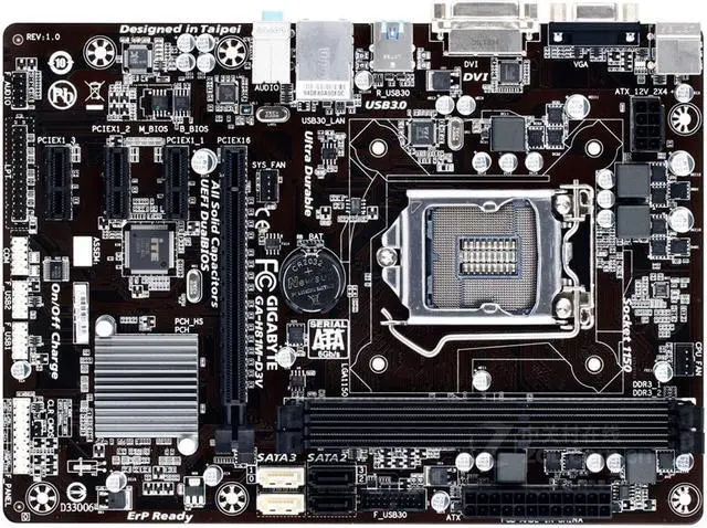Main image of GIGABYTE H81M-D3V LGA 1150 Intel H81 DDR3 16GB Micro ATX