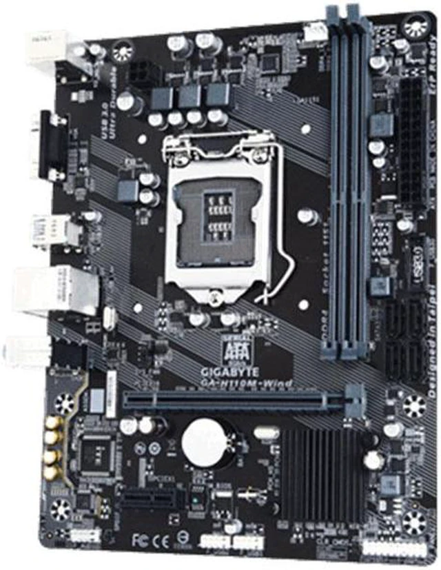 Alt view image 2 of 3 - GIGABYTE H110M-Wind (rev. 1.0) LGA 1151 Intel H110 DDR4 32GB Micro ATX