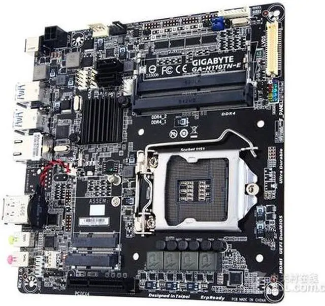 Alt view image 2 of 3 - GIGABYTE H110TN-E LGA 1151 Intel H110 DDR4 32GB Mini-ITX
