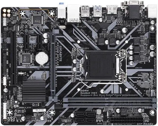 Main image of GIGABYTE H310M HD2 2.0 LGA 1151 Intel H310 DDR4 32GB Micro ATX