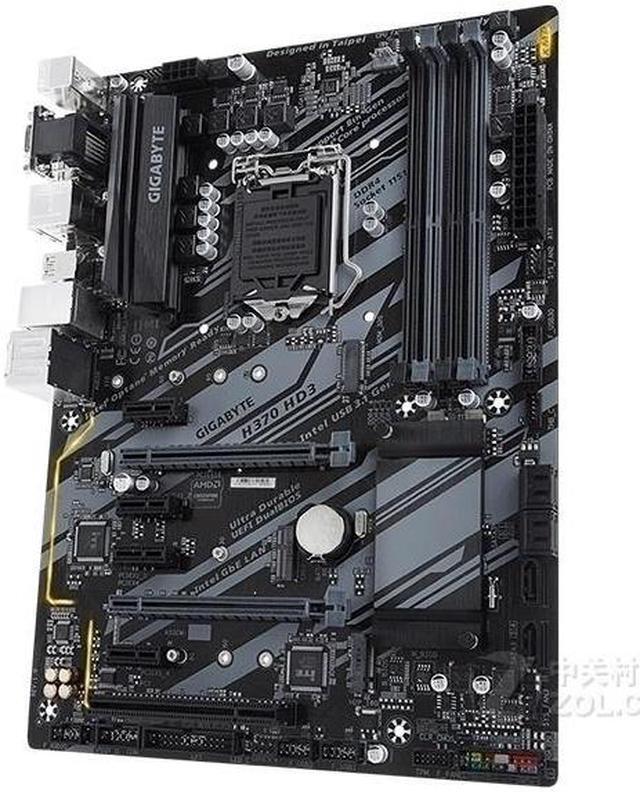 Alt view image 2 of 4 - GIGABYTE H370 HD3 LGA 1151 Intel H370 DDR4 64GB ATX