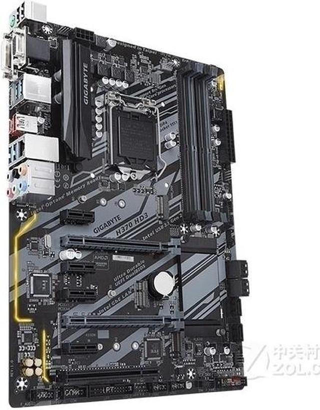 Alt view image 3 of 4 - GIGABYTE H370 HD3 LGA 1151 Intel H370 DDR4 64GB ATX